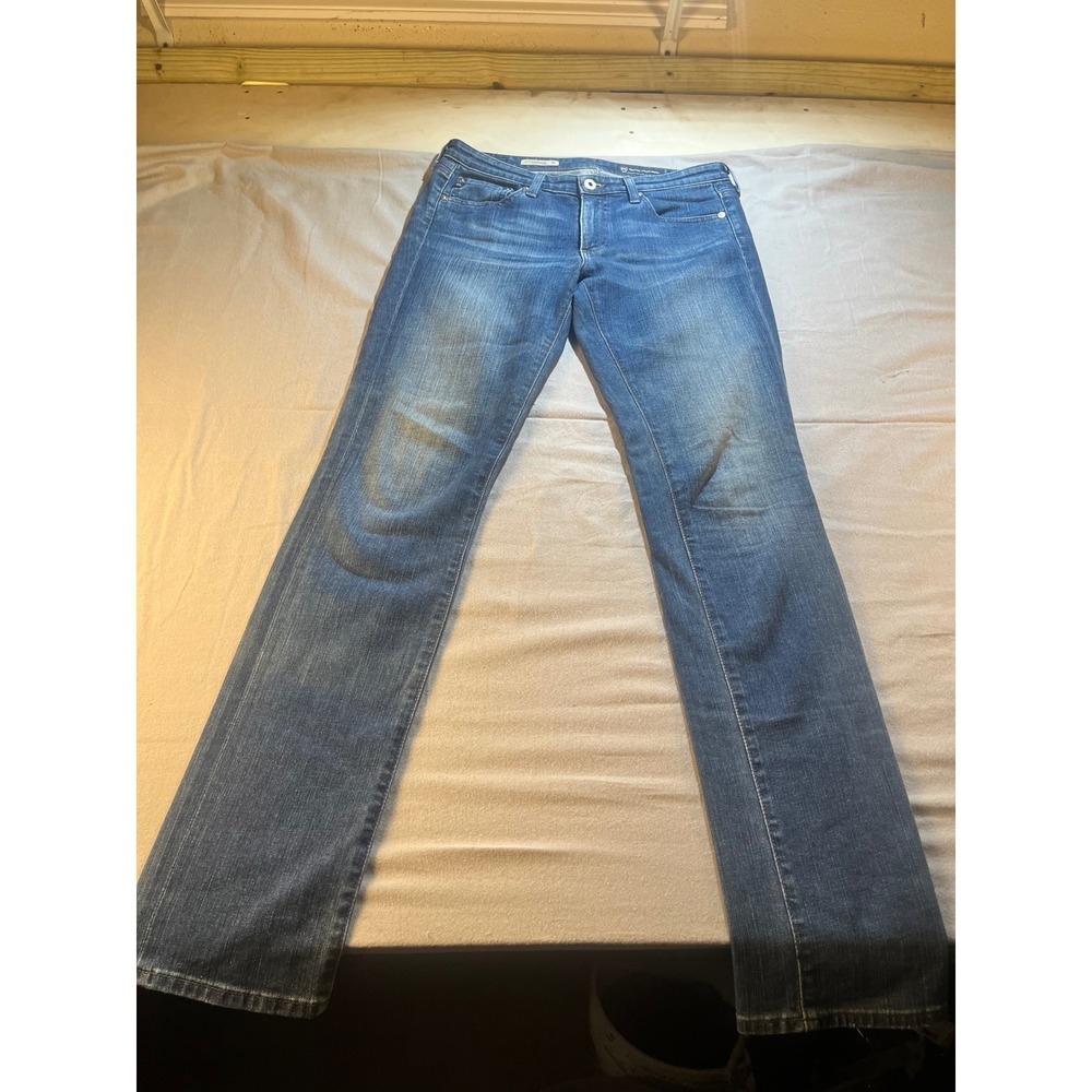AG Adriano Goldschmied The Premiere Skinny Straight Jeans Blue 29R JPY1244-WIT